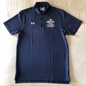Men’s Under Armor Polo w Corona Boxing logo - S
